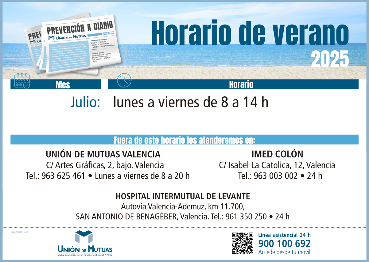 Horario especial