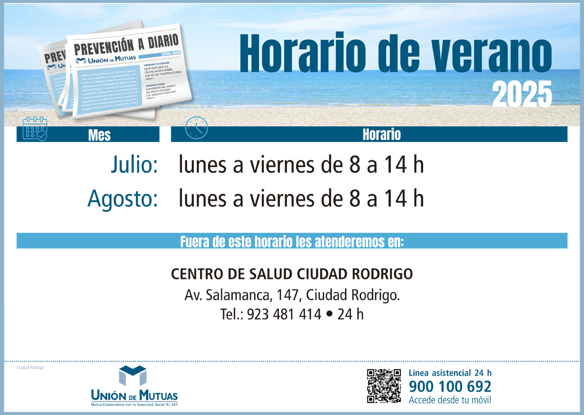 Horario especial