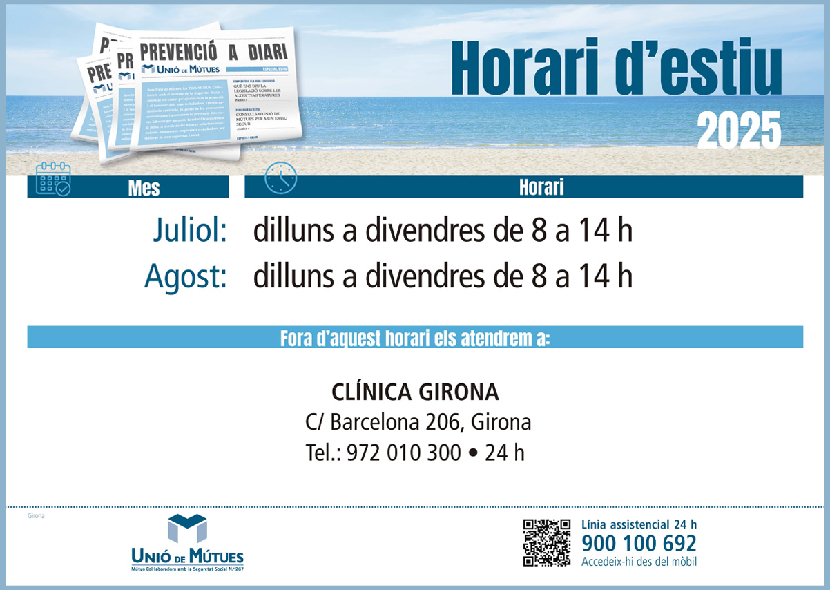 Horario especial