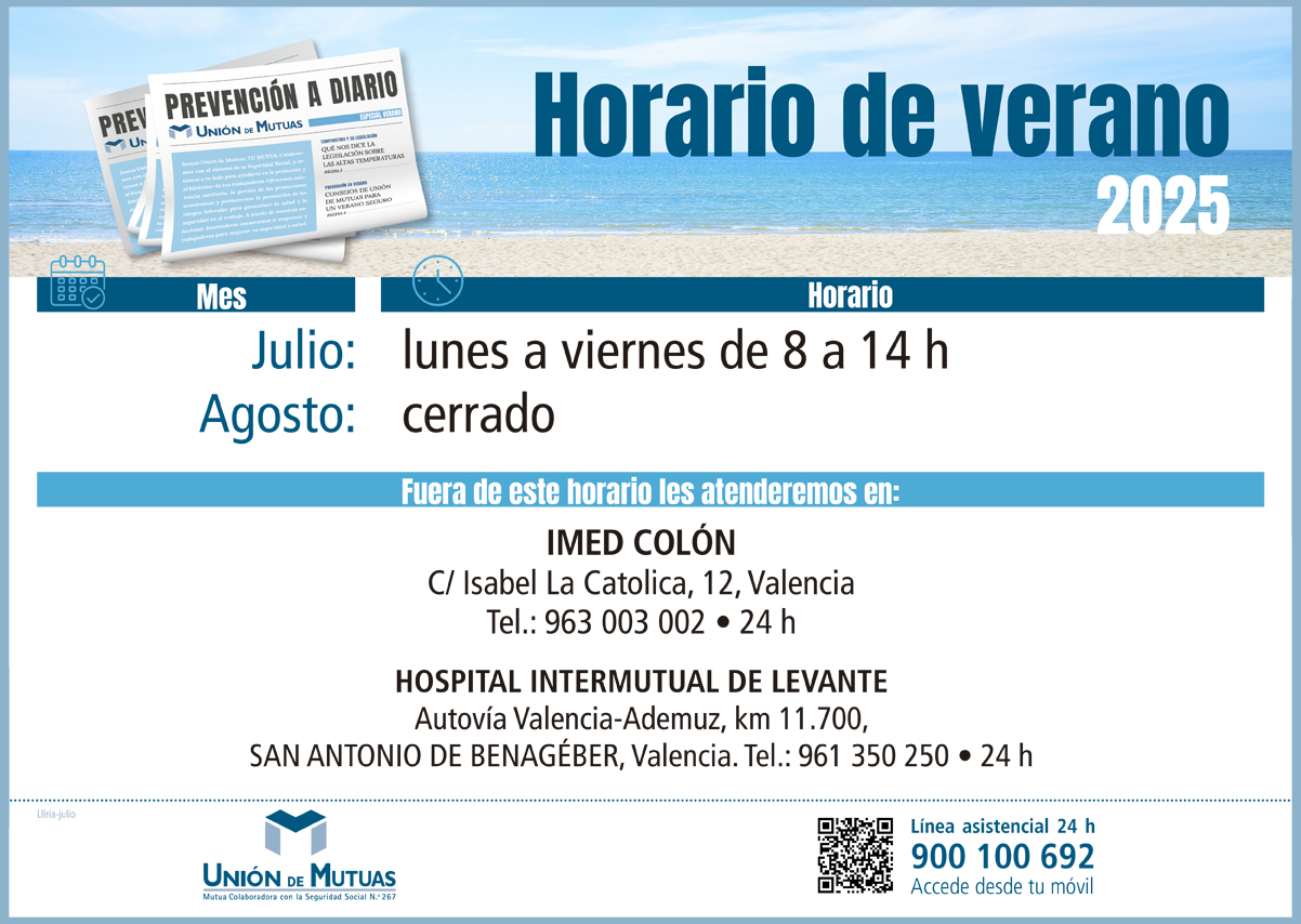 Horario especial
