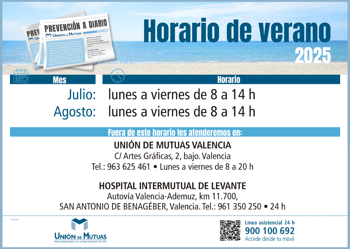 Horario especial