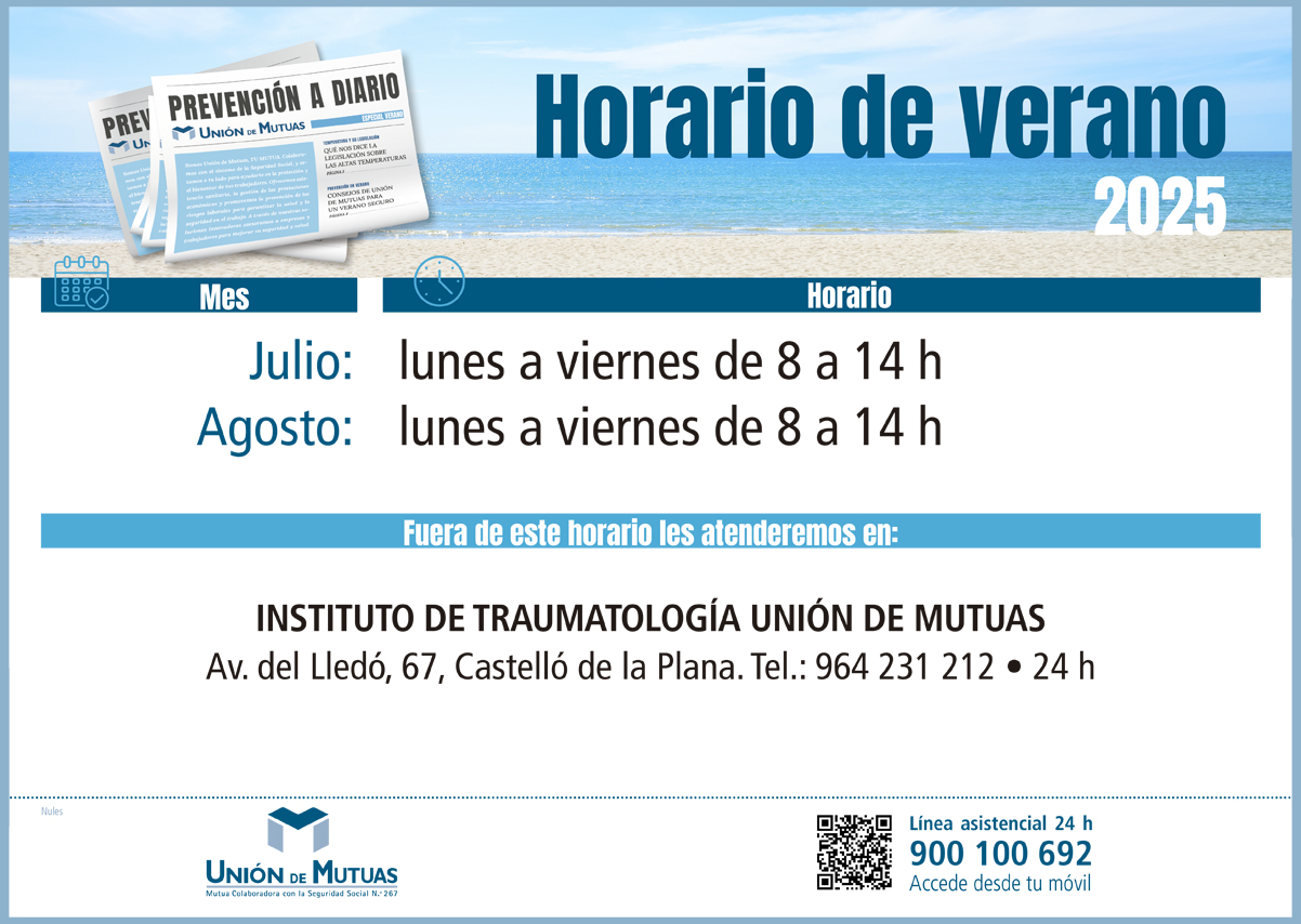 Horario especial