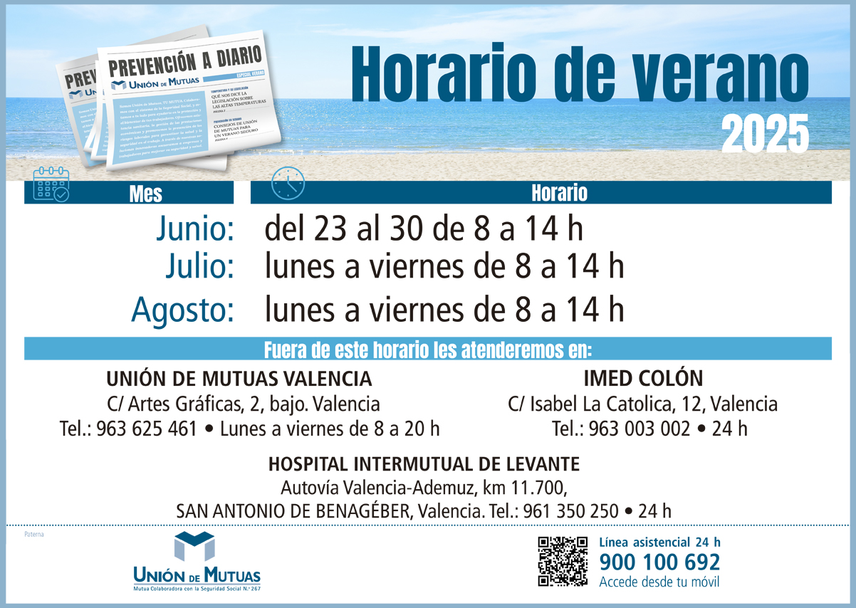 Horario especial