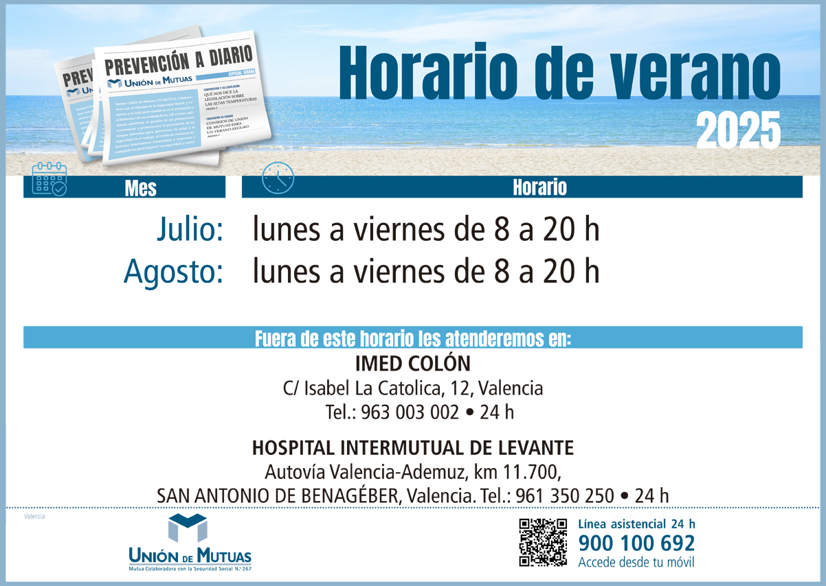 Horario especial