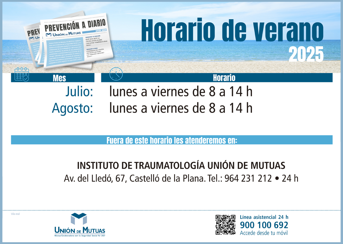 Horario especial